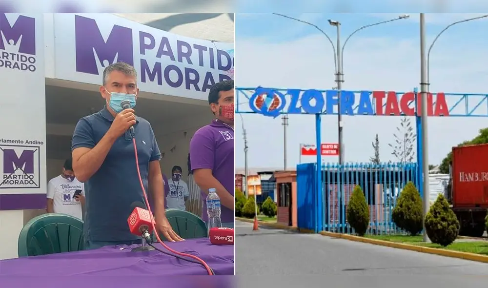 El aspirante presidencial consideró que la ZOFRATACNA es un “diamante en bruto”. Foto: composición La República.