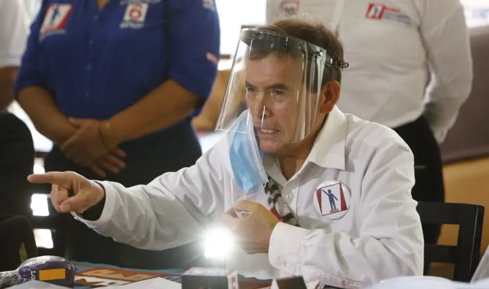 Ciro Gálvez busca llegar a la presidencia con Renacimiento Unido Nacional. Foto: Marco Cotrina