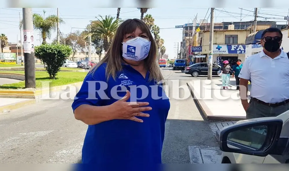 La candidata reconoció que estudió psicología hasta tercer año. Foto: Liz Ferrer / La República.