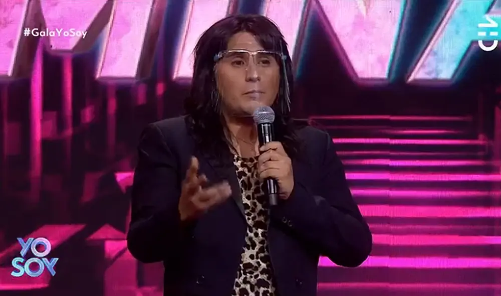 Imitador de Steve Perry explica por qué bajó su rendimiento en Yo soy Chile. Foto: captura de Chilevisión