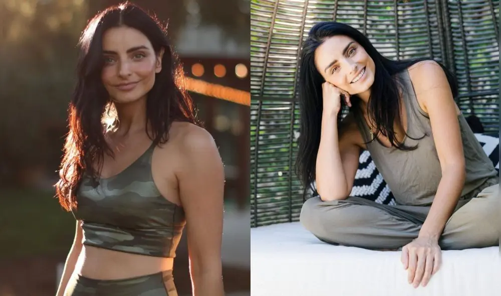 En una de sus historias en Instagram, la actriz reveló a su amor platónico. Foto: Instagram Aislinnderbez