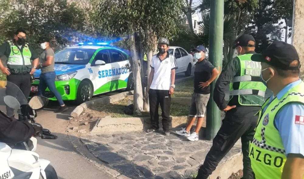 Agraviada pudo recuperar su celular tras reconocer a sus atacantes. Foto: Municipalidad de Surco