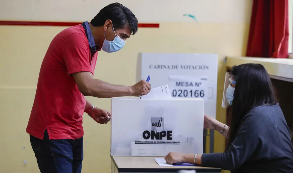 Horario de voto escalonado es una recomendación de ONPE para evitar aglomeraciones. Foto: difusión Horario de voto escalonado es una recomendación de ONPE para evitar aglomeraciones. Foto: difusión