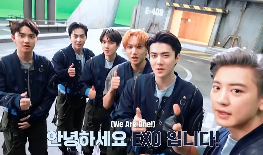 D.O, Xiumin, Baekhyun, Kai, Sehun y Chanyeol toman la posta en este nuevo comeback de EXO. Foto: captura SM D.O, Xiumin, Baekhyun, Kai, Sehun y Chanyeol toman la posta en este nuevo comeback de EXO. Foto: captura SM