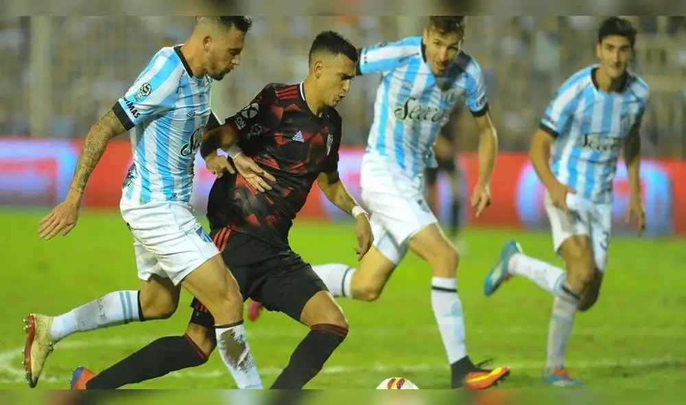 River Plate vs. Atlético Tucumán se verá vía TyC Sports. Foto: EFE River Plate vs. Atlético Tucumán se verá vía TyC Sports. Foto: EFE