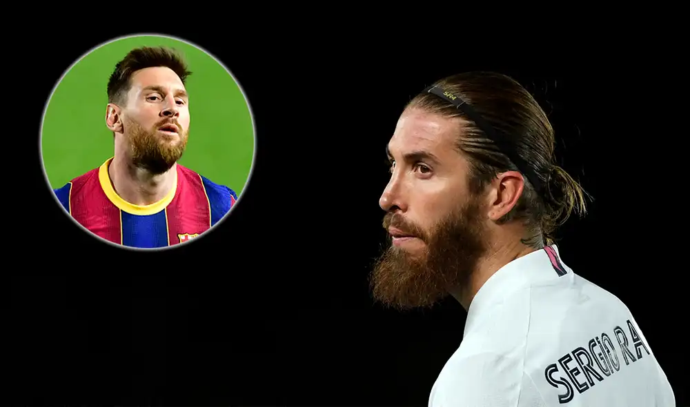 Sergio Ramos habló sobre Lionel Messi previo al clásico español. Foto: AFP Sergio Ramos habló sobre Lionel Messi previo al clásico español. Foto: AFP