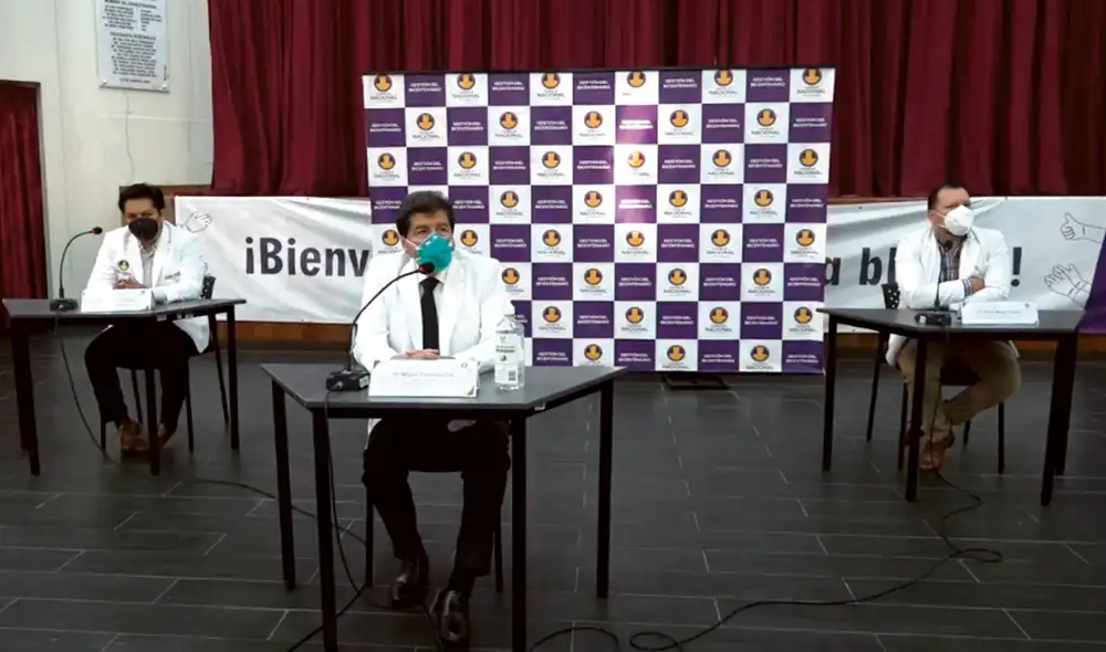 El equipo. Percy Mayta-Tristán es uno de los investigadores. Foto: difusión