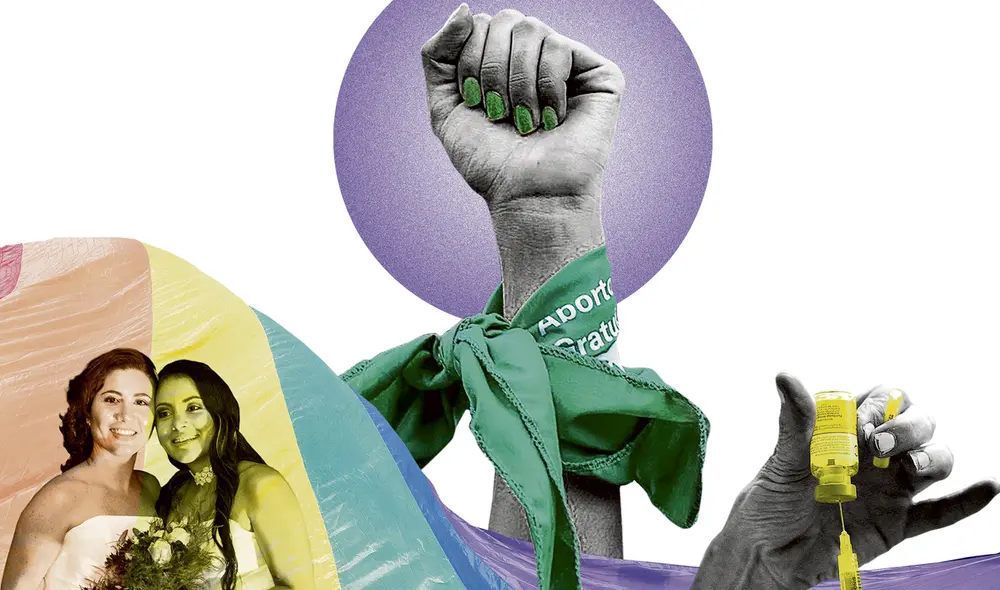 Distintos candidatos dan respuesta a tres temas puntuales: matrimonio igualitario, aborto y eutanasia. Foto: composición La República Distintos candidatos dan respuesta a tres temas puntuales: matrimonio igualitario, aborto y eutanasia. Foto: composición La República