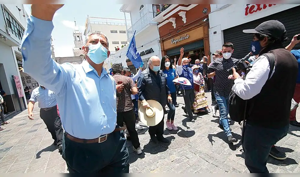 Nos masticamos pero no nos tragamos. La declaración corresponde al dirigente José Armando Alvarez quien da cuenta del mal clima en Avanza País. Foto: La República