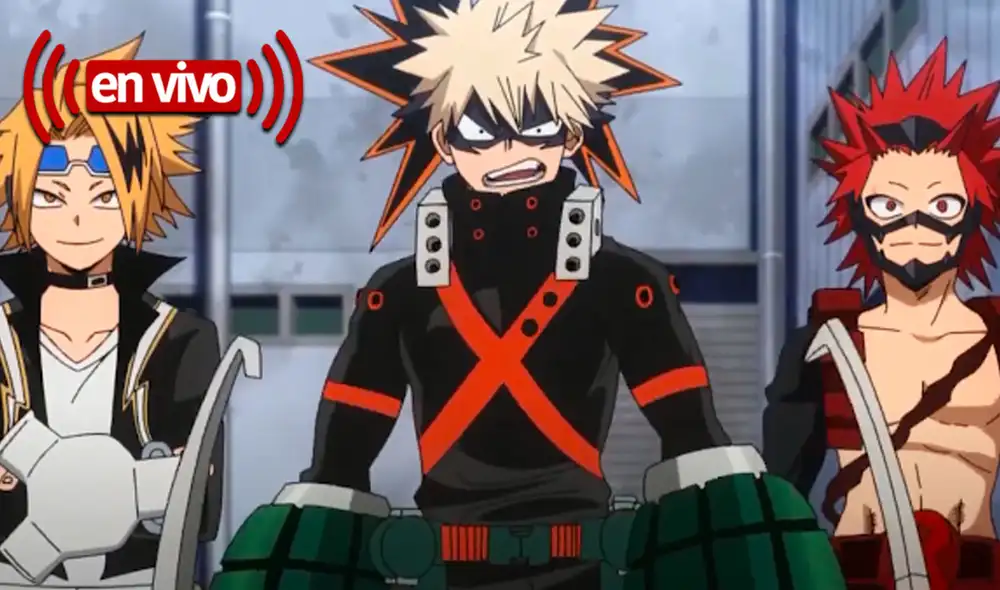 No te pierdas el estreno del tercer capítulo de la quinta temporada de My Hero Academia. Foto: Weekly Shonen Jump