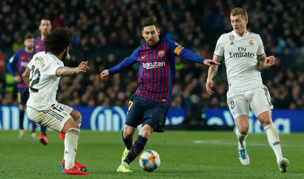 FC Barcelona y Real Madrid jugarán en el Alfredo Di Stéfano este sábado 10 de abril. Foto: AFP/Pau Barrena
