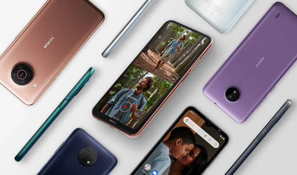 Los teléfonos estarán disponibles en mercados selectos a nivel mundial. Foto: Nokia Los teléfonos estarán disponibles en mercados selectos a nivel mundial. Foto: Nokia