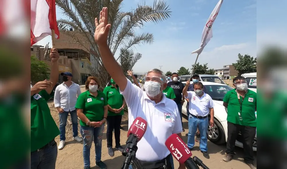 Alberto Beingolea postula a la presidencia por el Partido Popular Cristiano. Foto: Deysi Portuguez/ URPI-GLR