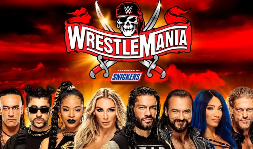 El mayor evento de la WWE  de este año se realizará el sábado 10 y domingo 11 de abril. Foto: WWE / Instagram