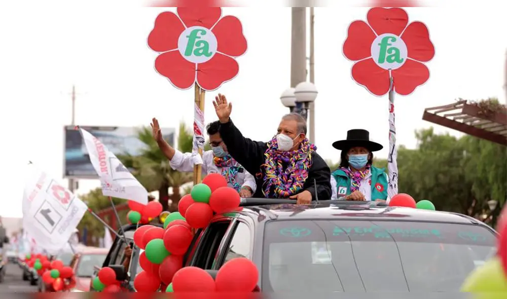 Marco Arana sentó su posición con relación al fujimorismo y otros partidos. Foto: Frente Amplio