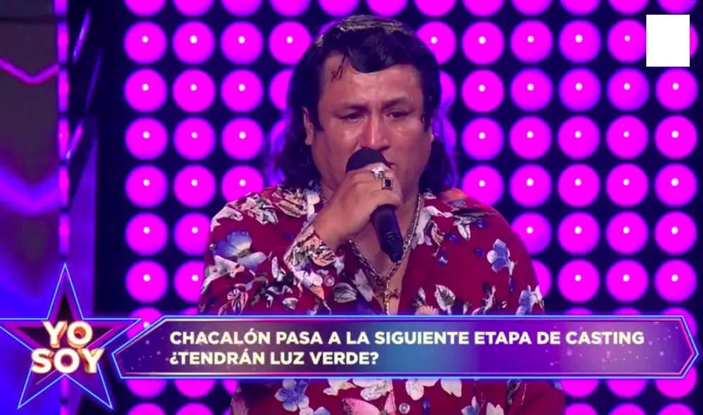 "Mi sueño es estar en las galas”, dijo el imitador. Foto: captura Latina