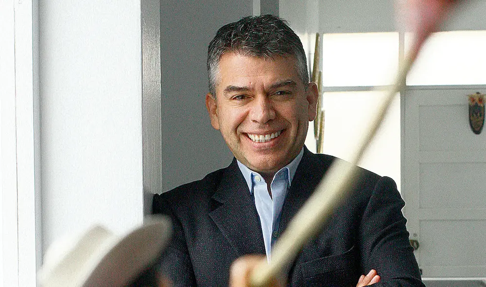 Se mantiene optimista. Julio Guzmán apela a los indecisos para generar nuevos adeptos. Foto: Virgilio Grajeda / La República