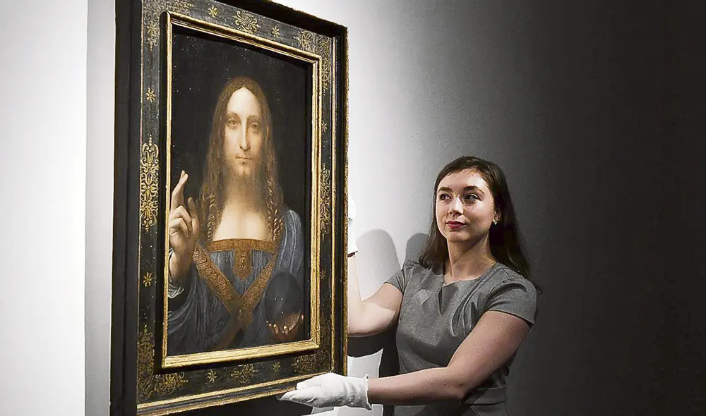 La obra. “Salvator Mundi” costó 450 millones de dólares. Foto: difusión