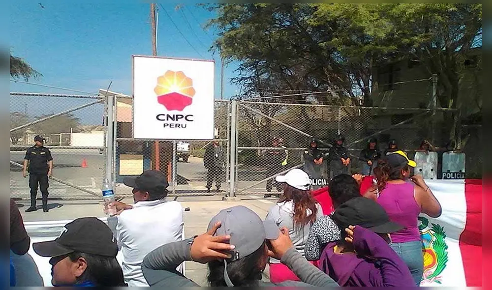 Protestas no son una novedad en El Alto (Talara). Foto: Difusión