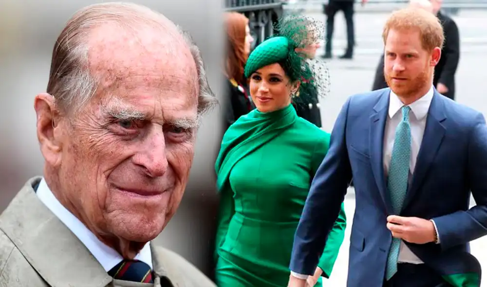 Aún no se confirma si la pareja viajará a Londres para el funeral del príncipe Felipe. Foto: AFP/Twitter