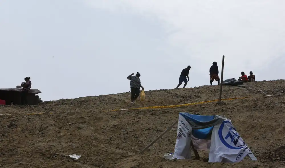 Aún se desconoce si los sujetos serían invasores o traficantes de terreno. Foto: Marco Cotrina / La República