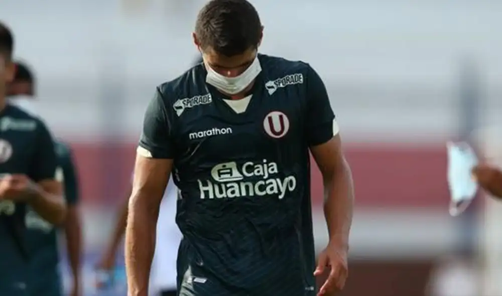 Aldo Corzo volverá a perderse un partido contra San Martín de forma consecutiva. Foto: Liga de Fútbol Profesional/Twitter