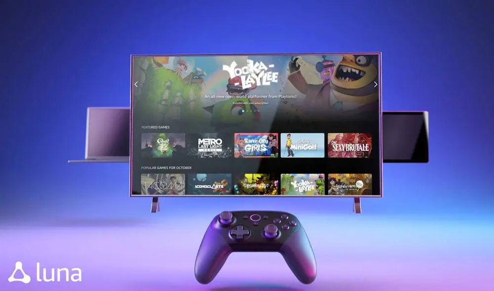 El juego en la nube podría volverse más accesible con ofertas como la de Amazon Luna. Foto: Amazon