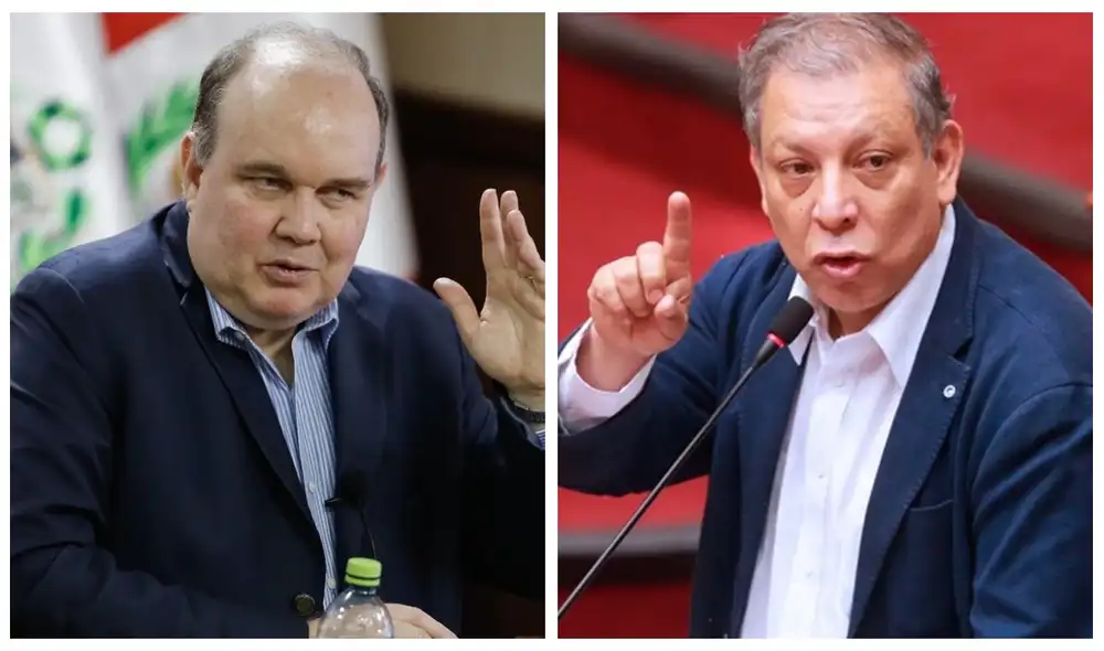 Marco Arana cuestiona a su opositor Rafael López. Foto: La República