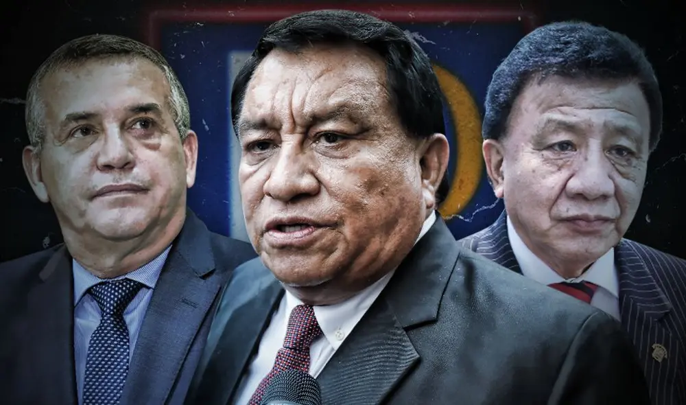 Enrique Wong, José Luna Gálvez y Daniel Urresti, los tres representantes de Podemos fueron vinculados con casos delictivos. Foto: composición Gerson Cardoso/La República Enrique Wong, José Luna Gálvez y Daniel Urresti, los tres representantes de Podemos fueron vinculados con casos delictivos. Foto: composición Gerson Cardoso/La República