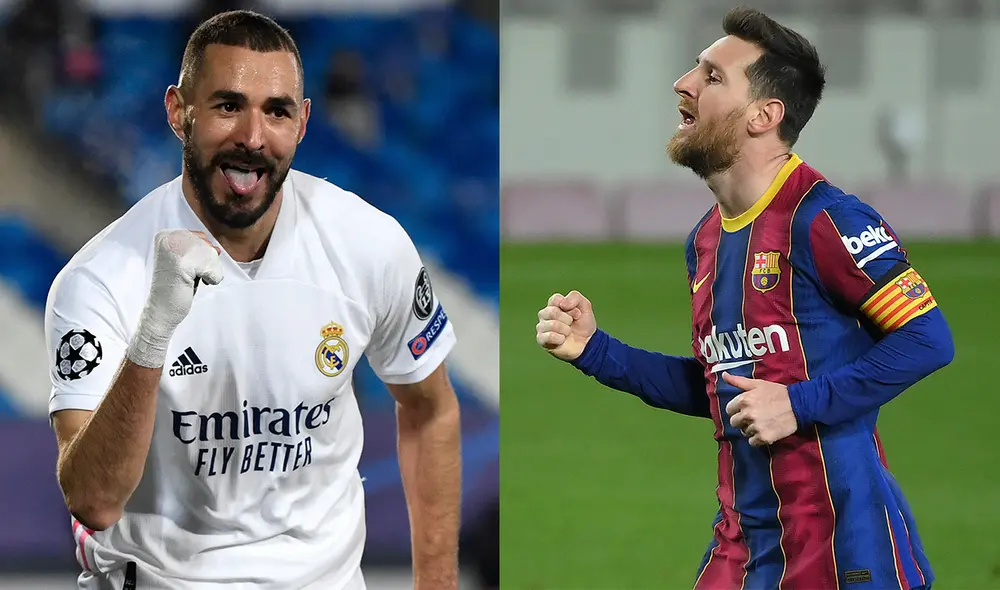 Real Madrid y Barcelona protagonizarán una nueva edición del clásico de España. Foto: compisición/AFP Real Madrid y Barcelona protagonizarán una nueva edición del clásico de España. Foto: compisición/AFP