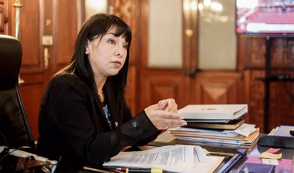 Presidenta. Mirtha Vásquez dijo que se respetarán las normas. Foto: Antonio Melgarejo / La República