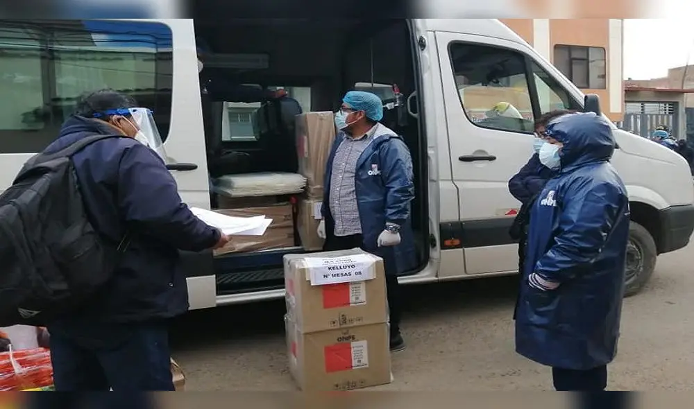 La primera unidad vehicular salió con dirección al distrito de Capaso. Foto: difusión