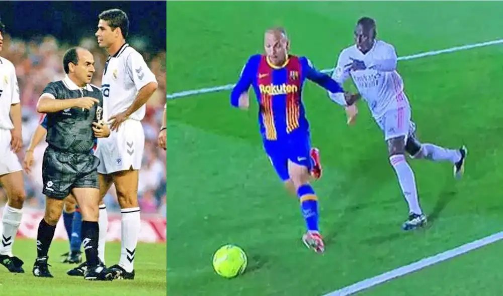 Si se cobraba penal, Barcelona habría tenido la chance de empatarle el partido a Real Madrid. Foto: difusión Si se cobraba penal, Barcelona habría tenido la chance de empatarle el partido a Real Madrid. Foto: difusión