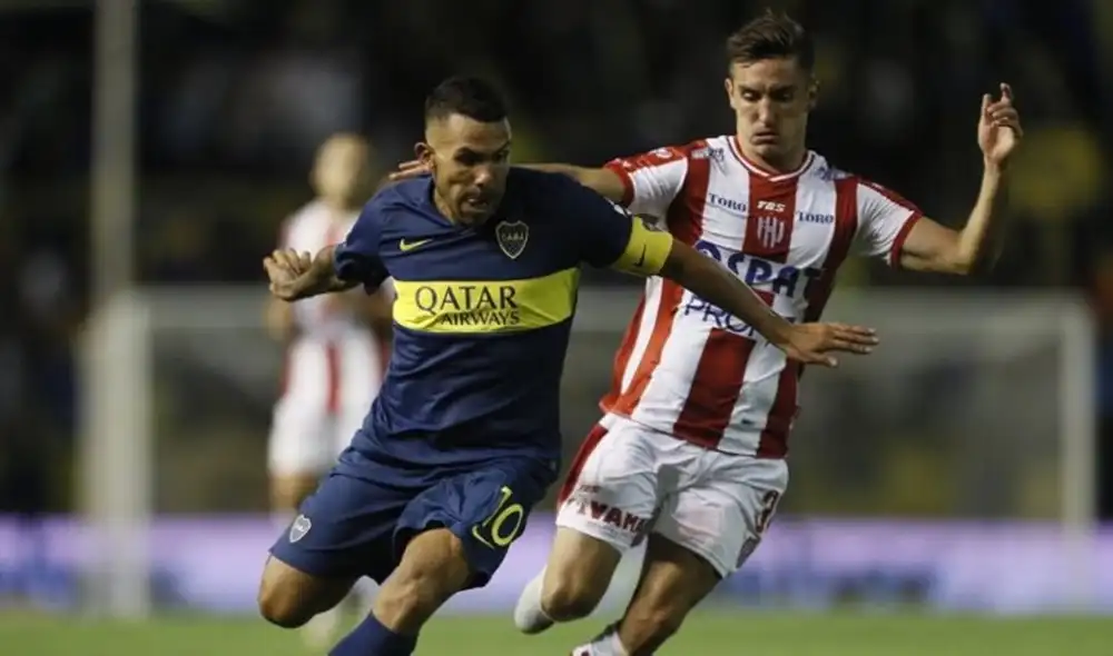 Tevez comandará el ataque de Boca contra Unión. Foto: AFA