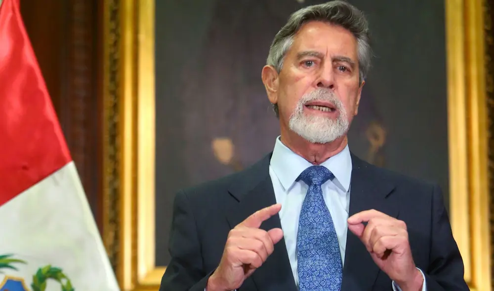 Presidente Francisco Sagasti afronta pedido de censura en el Congreso. Foto: Presidencia Presidente Francisco Sagasti afronta pedido de censura en el Congreso. Foto: Presidencia