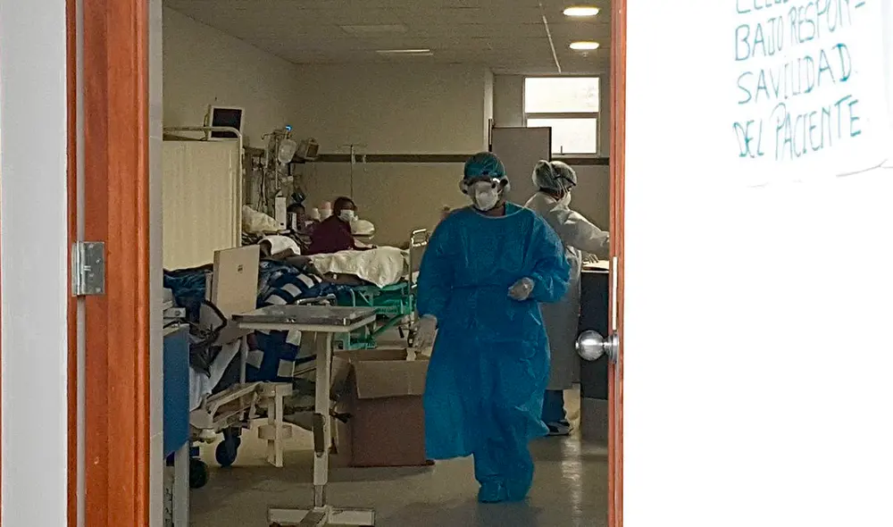 Camas UCI están al tope con pacientes desde 25 años de edad. Foto: La República