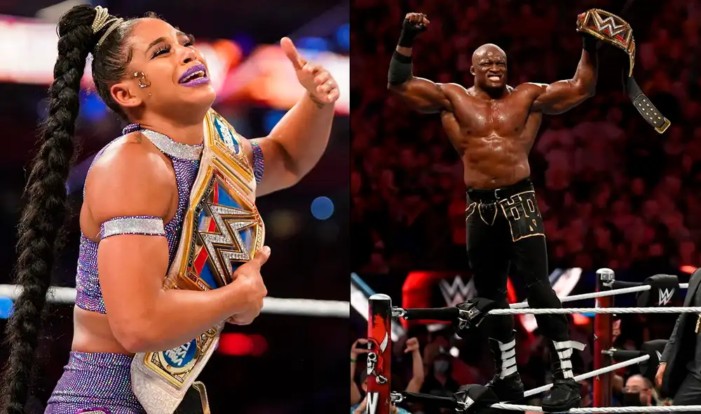 Bianca Belair y Bobby Lashley fueron los protagonistas del WWE WrestleMania 37. Foto: WWE Bianca Belair y Bobby Lashley fueron los protagonistas del WWE WrestleMania 37. Foto: WWE