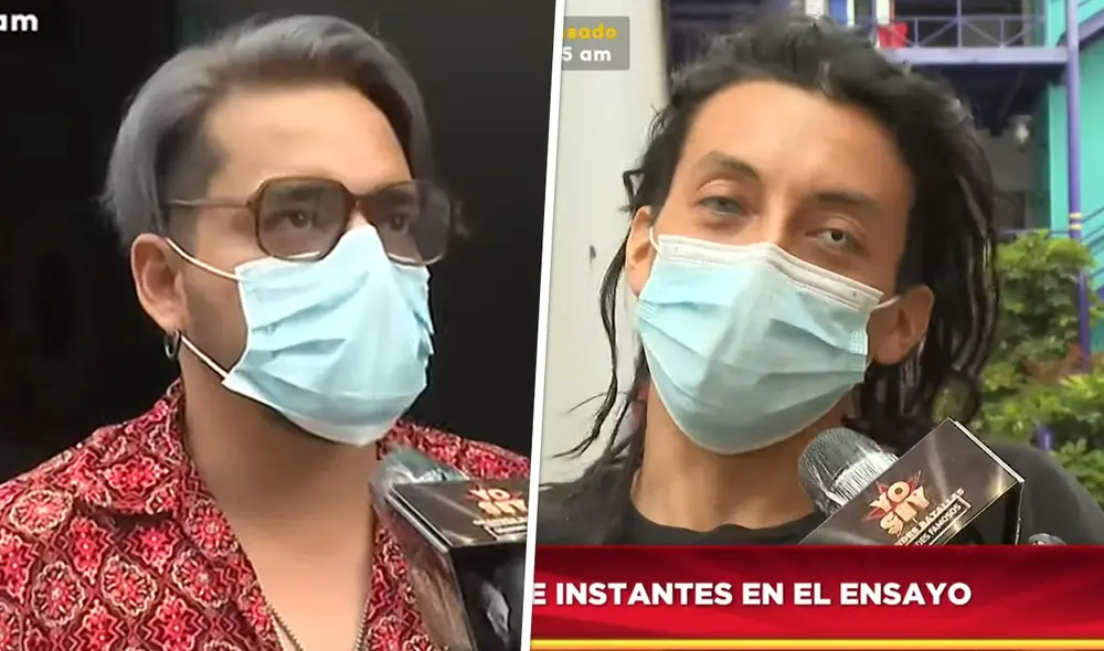 Gaona incómodo por actitud de imitador de Marilyn Manson durante ensayos en Yo soy. Foto: captura de Latina