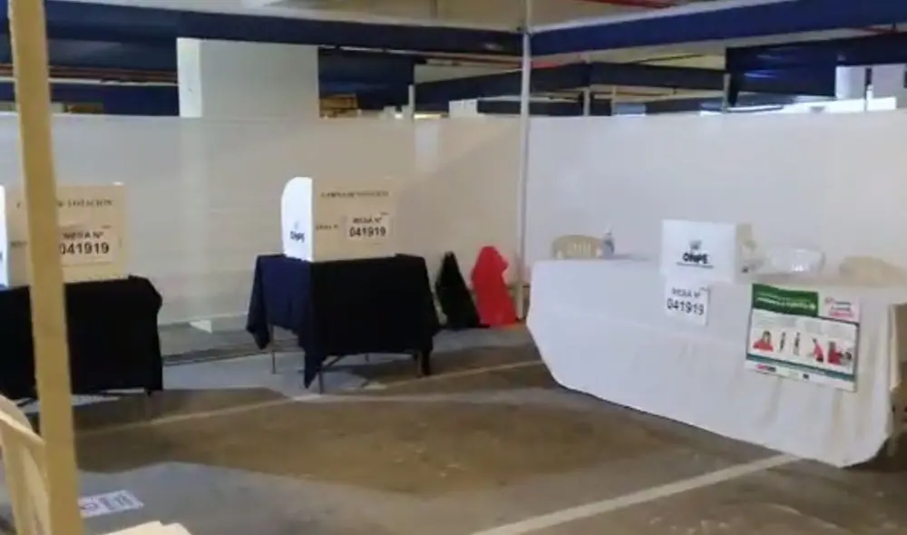Mesas de votación lucen vacías en varios distritos de Lima Oeste. Foto: WhatsApp de La República