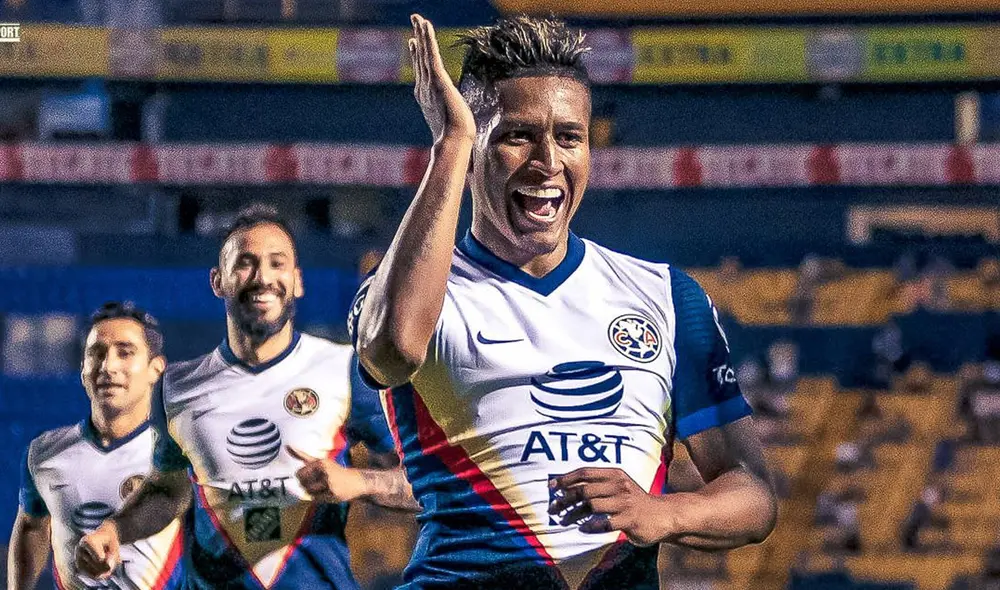 Pedro Aquino tiene tres goles con el América. Foto: América