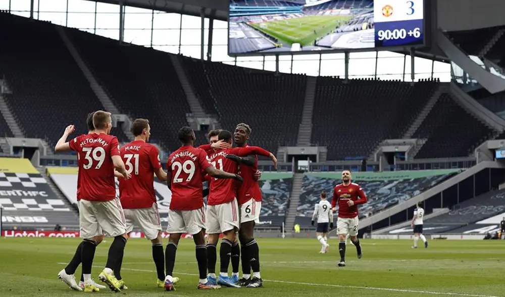 El Tottenham Hotspur Stadium fue escenario del Tottenham vs. Man. United. Foto: EFE