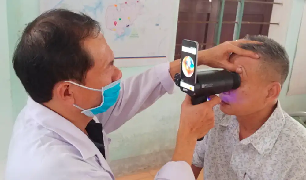 La iniciativa busca facilitar el acceso a atención médica a países con menos recursos. Foto: Samsung