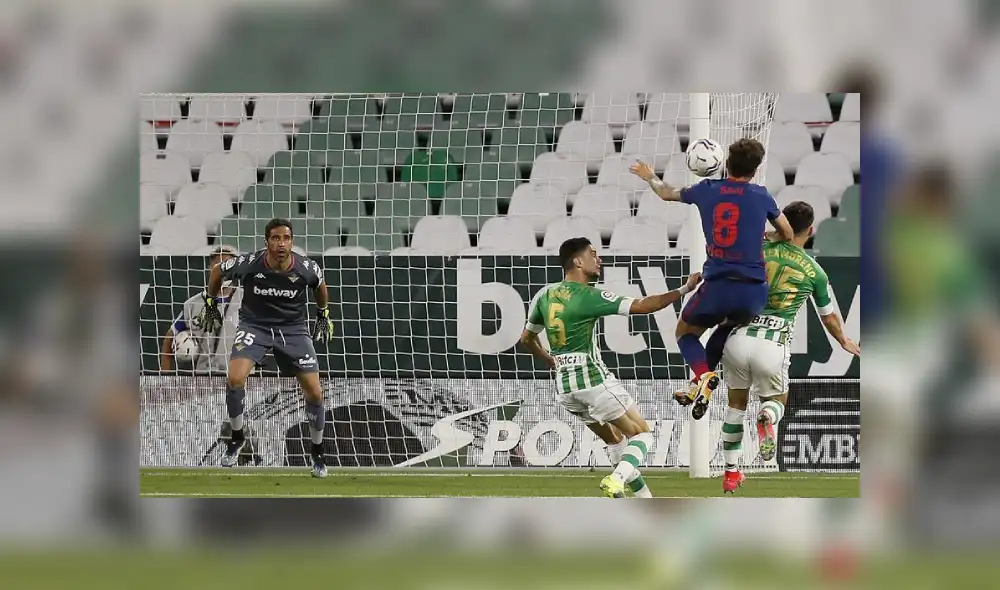 Atlético Madrid y Betis empatan 1-1 por LaLiga Santander. foto: EFE.