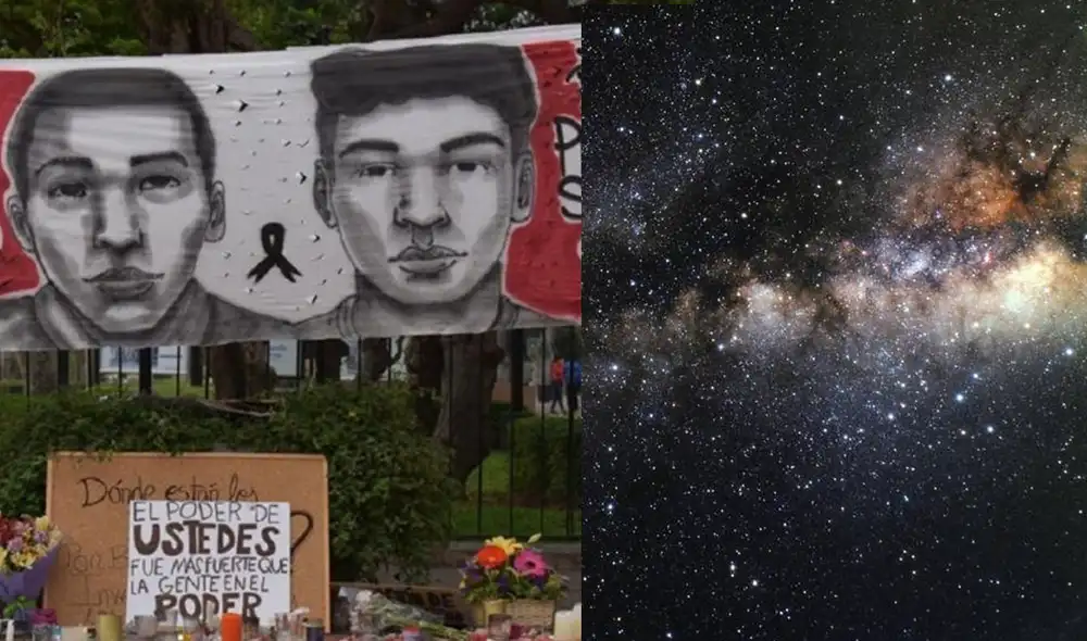 Inti y Bryan fallecieron durante las protestas del pasado 14 de noviembre. Hoy sus nombres están grabados en un descubrimiento astronómico. Fotos: USI/ NASA Inti y Bryan fallecieron durante las protestas del pasado 14 de noviembre. Hoy sus nombres están grabados en un descubrimiento astronómico. Fotos: USI/ NASA