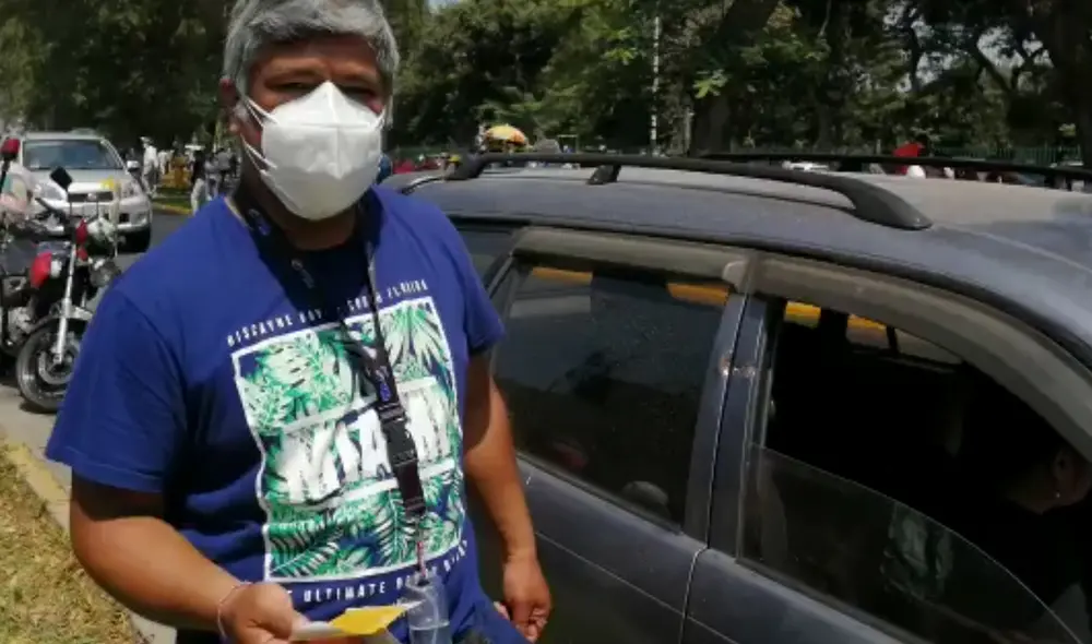 A hombre le parece injusto haber sido multado porque la demora se produjo ante la falta de instalación de la mesa de sufragio. Foto: captura de video / Hanslitt Cruzado