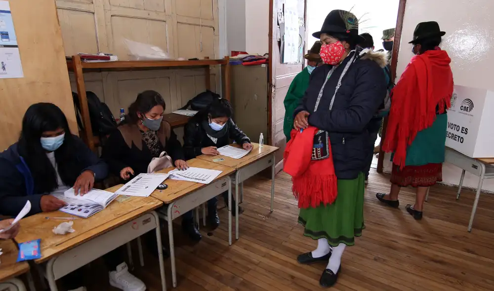 Más de 13 millones de electores participan en la jornada electoral. Foto: AFP.