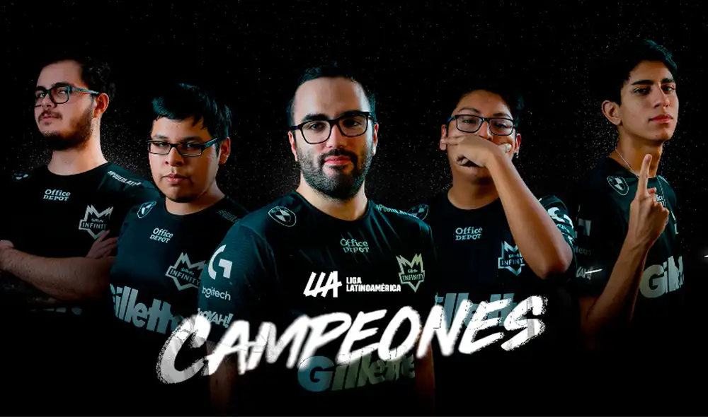 Infinity Esports, equipo donde juega el peruano 'SolidSnake' se llevó 30.000 dólares como premio. Foto: Infinity Esports Infinity Esports, equipo donde juega el peruano 'SolidSnake' se llevó 30.000 dólares como premio. Foto: Infinity Esports