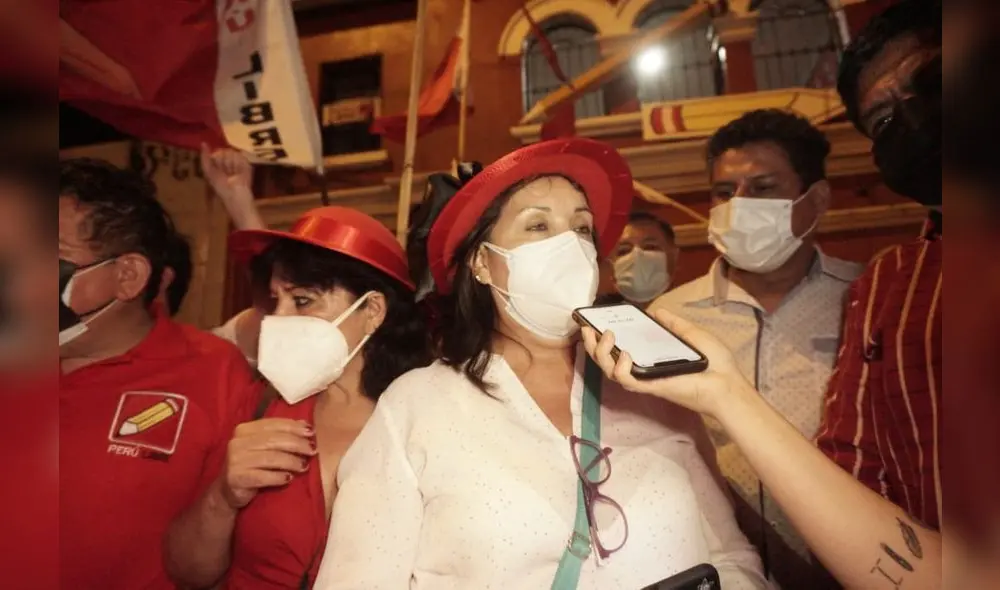 Ercila Boluarte es la única candidata a la vicepresidencia de la República por el partido Perú Libre. Foto: URPI - GLR Ercila Boluarte es la única candidata a la vicepresidencia de la República por el partido Perú Libre. Foto: URPI - GLR