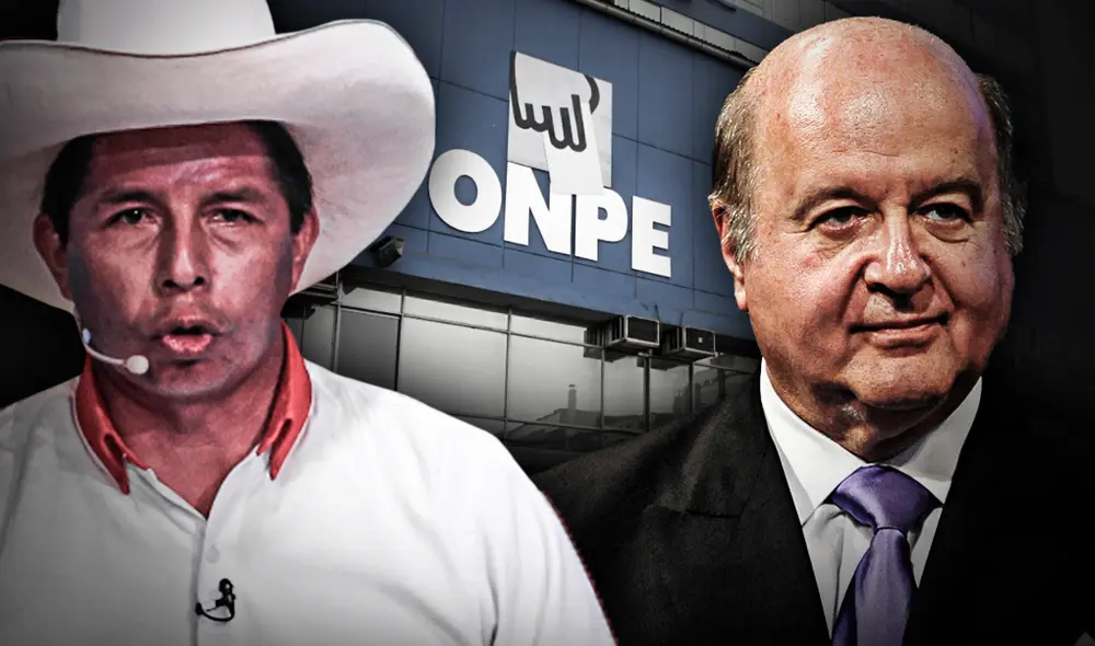 Pedro Castillo se ubica en el primer lugar y Hernando de Soto en segundo, según cifras oficiales de ONPE. Composición: Fabrizio Oviedo/La República