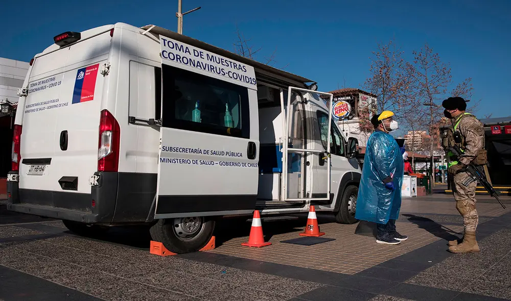 En Chile han incrementado los positivos de coronavirus en los últimos días. Foto: EFE